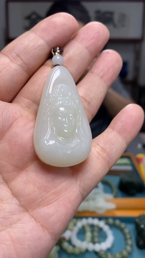 颈饰未镶嵌和田玉17