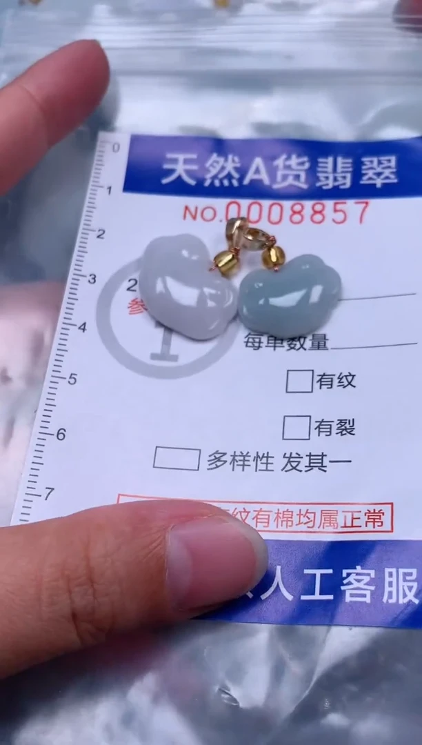 吊坠(赠链)未镶嵌翡翠1