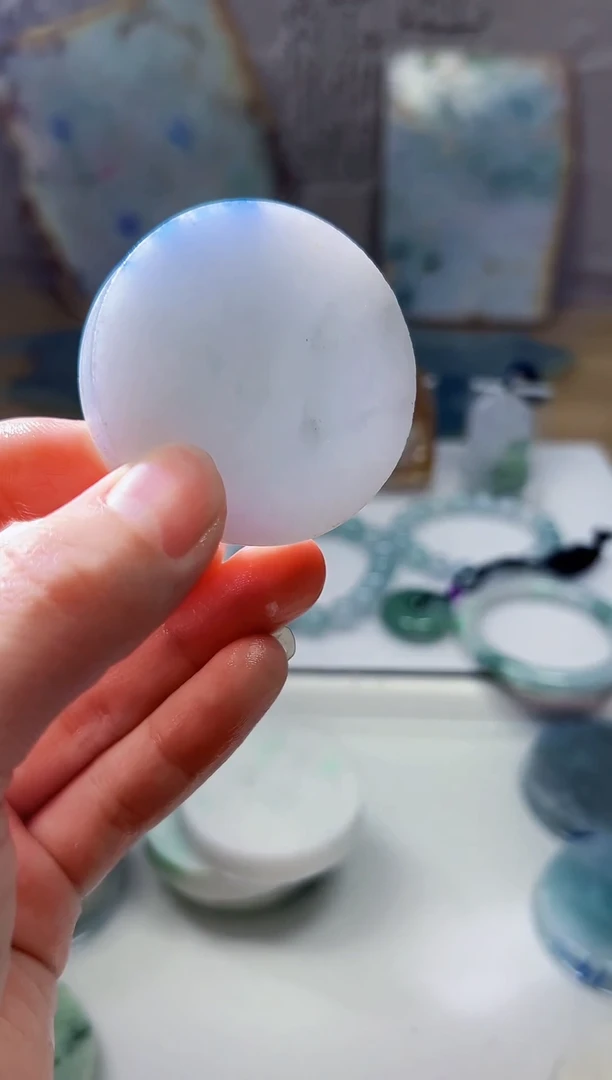 裸石翡翠天然翡翠A货余 南 838