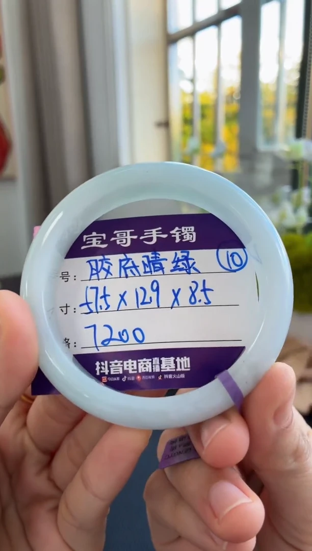 未镶嵌手镯翡翠翡翠手镯10号