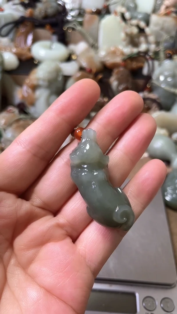 未镶嵌和田玉挂件0044