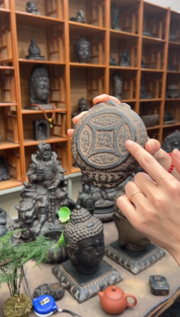 陶土【火山泥】金蟾小底座