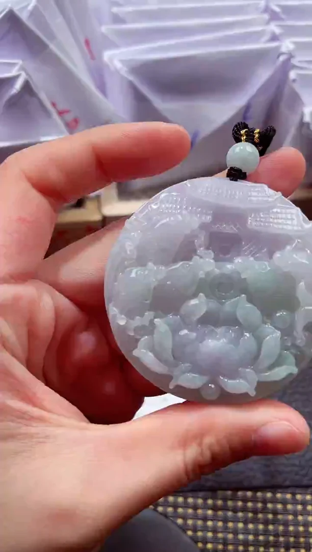 未镶嵌挂件翡翠000888