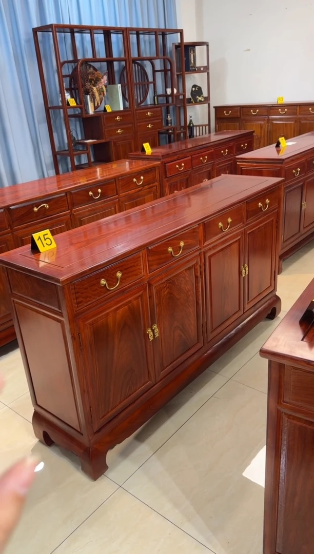 花梨木类柜类家具158*40*88餐边柜刺猬紫檀