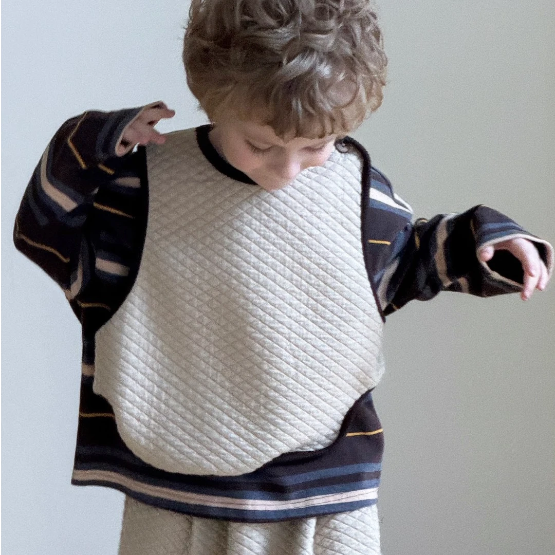 25号链接浮力款A！秋装新款潮流时髦圆领宽松加绒卫衣德绒打底衫