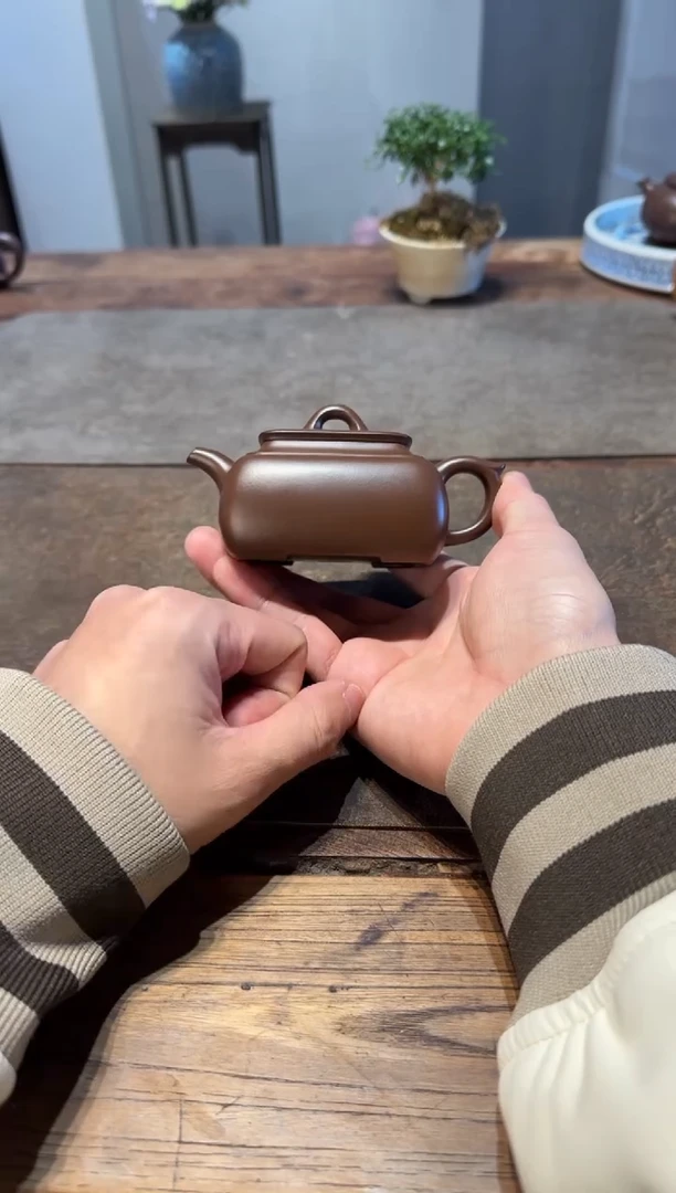 茶壶紫砂用****4长四方 紫砂壶