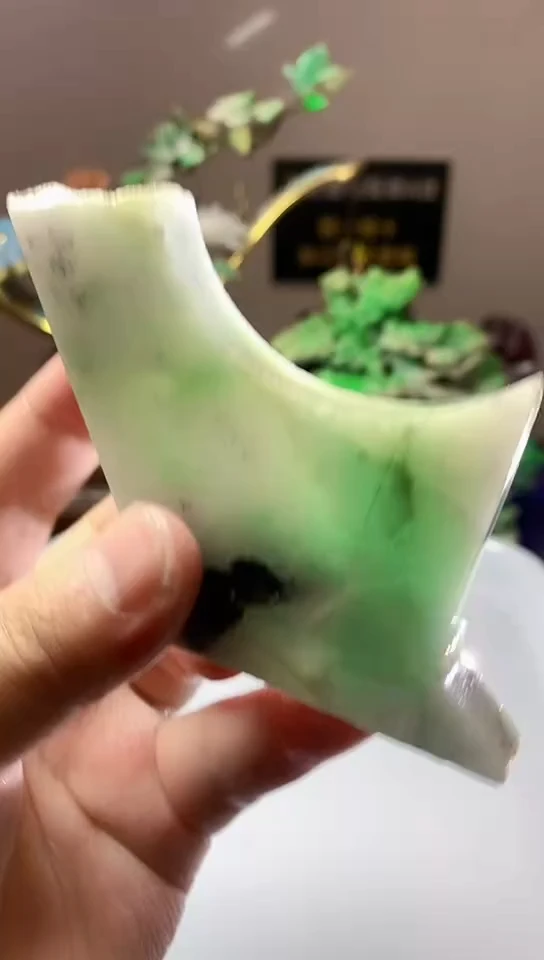 翡翠未镶嵌颈饰天然A货缅甸翡翠 放漏福利