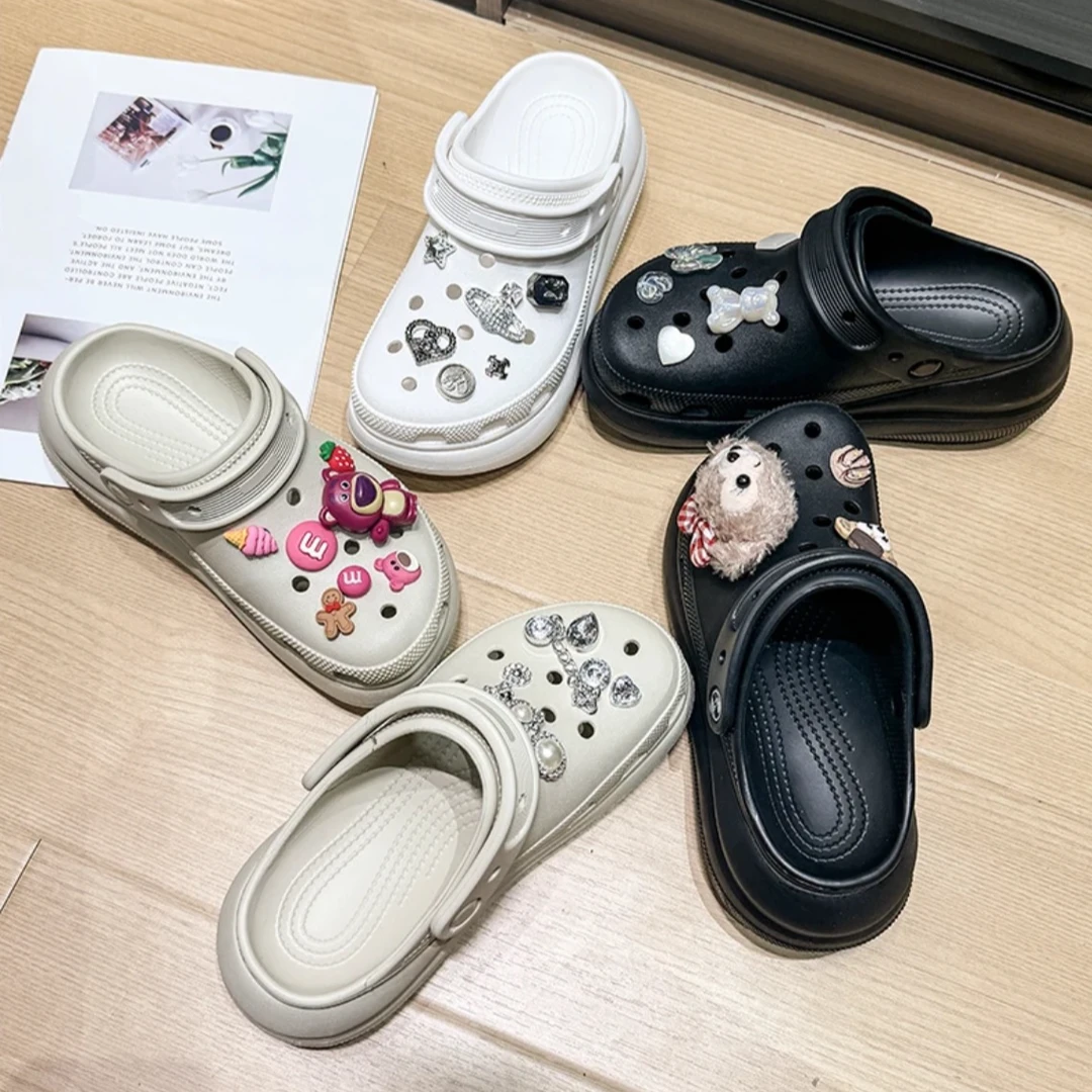 高品质401-600直播专属明星同款夏季洞洞鞋女式沙滩防滑耐磨WT