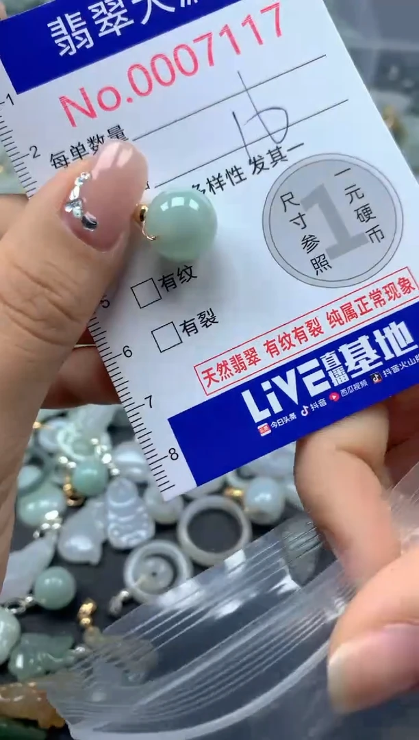 颈饰未镶嵌翡翠7117