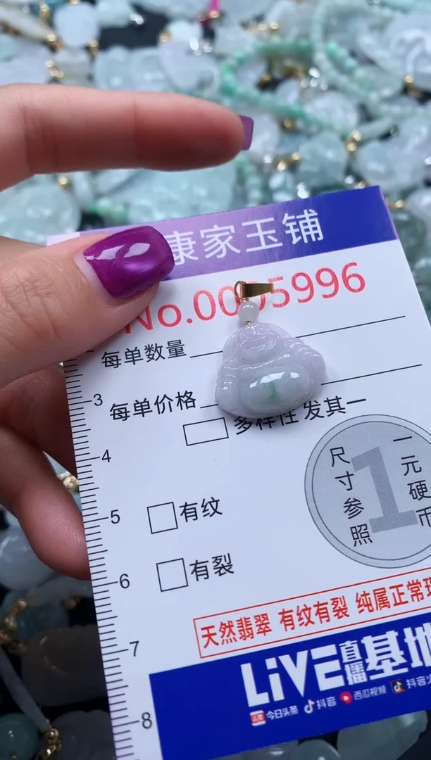 颈饰未镶嵌翡翠5996