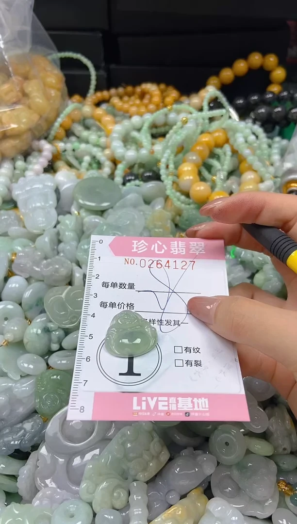 翡翠未镶嵌颈饰闪购0264127