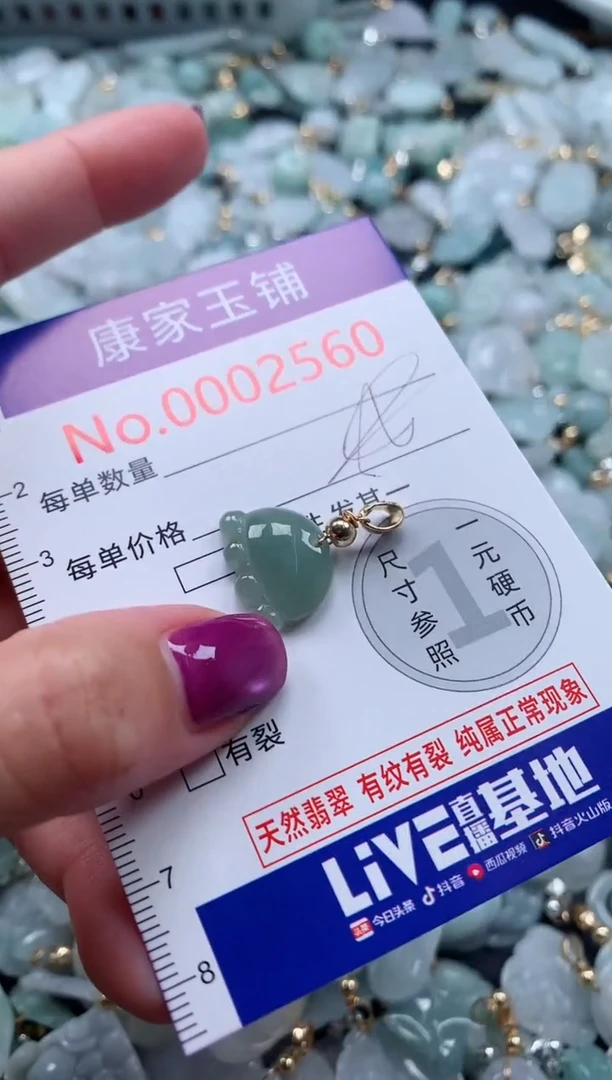 颈饰未镶嵌翡翠2560