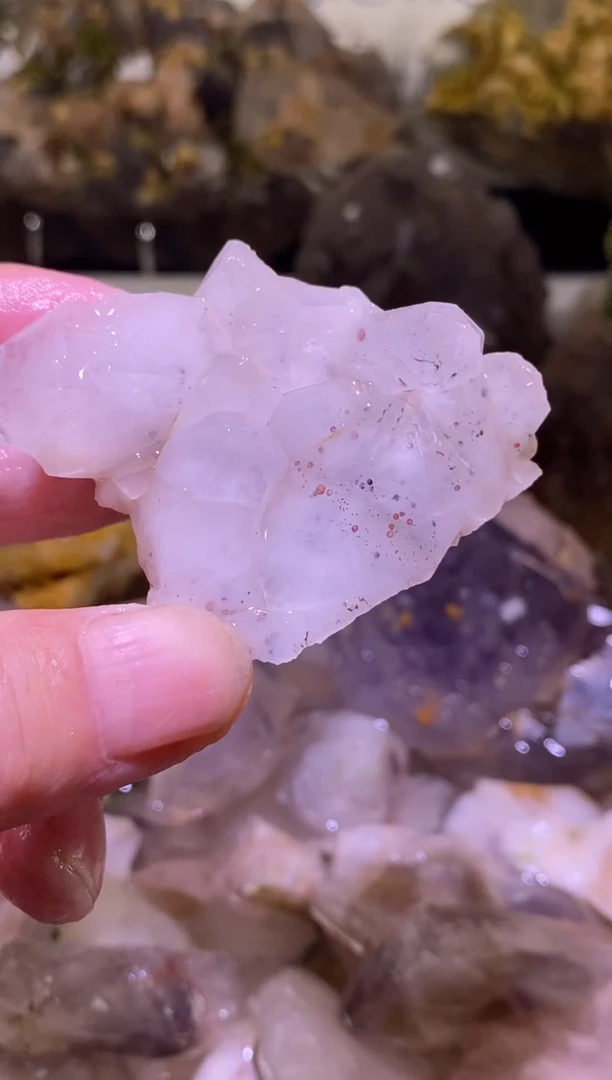 未镶嵌珠宝半成品水晶83号四川美姑超七花园水晶