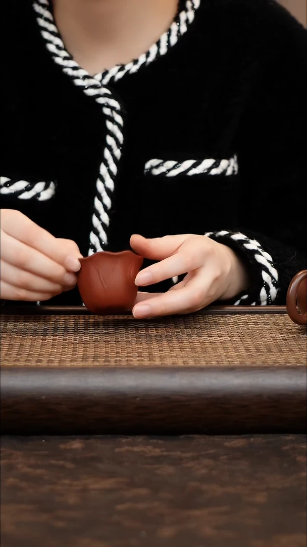 茶杯紫砂主人杯荷花