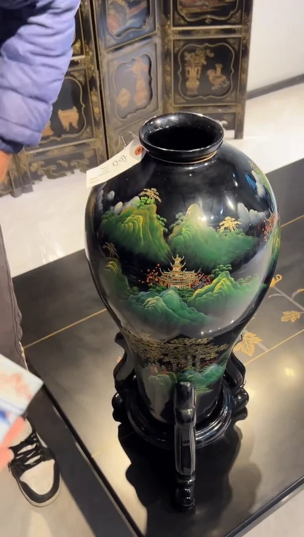 脱胎 花瓶 大漆漆器大漆漆器