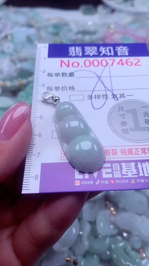 颈饰未镶嵌翡翠7462