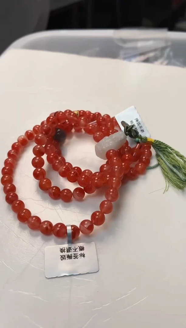 颈饰未镶嵌南红玛瑙N89