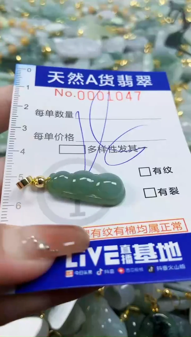 颈饰未镶嵌翡翠天然A货翡翠