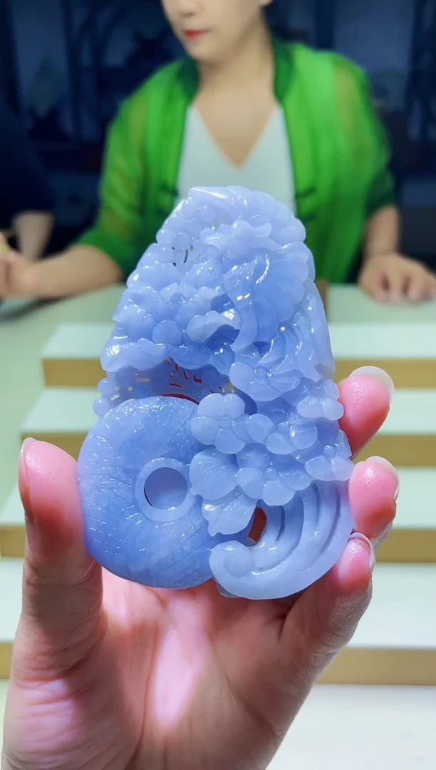 未镶嵌定制翡翠毛货09160240