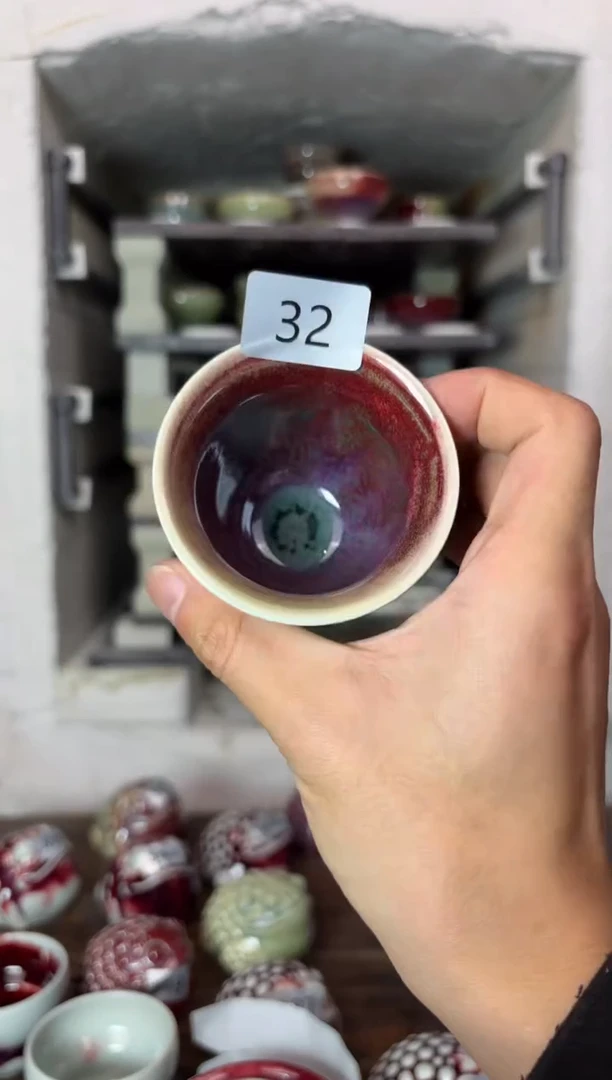 【闪购商品】摆件钧瓷窑变精品茶器