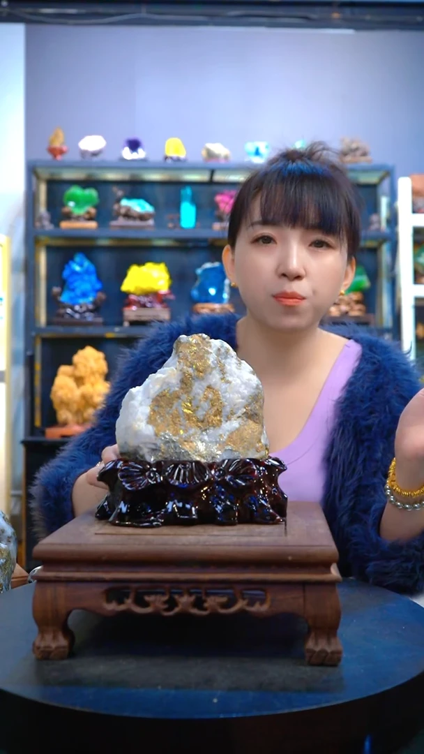 石材精品矿物晶体摆件+