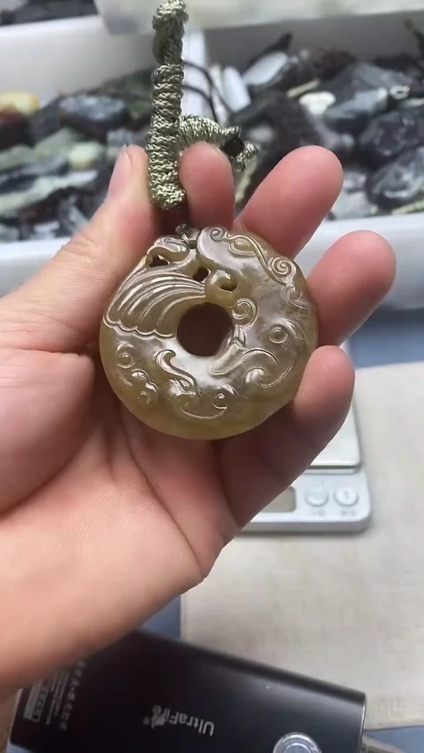 吊坠(不含链)未镶嵌和田玉1