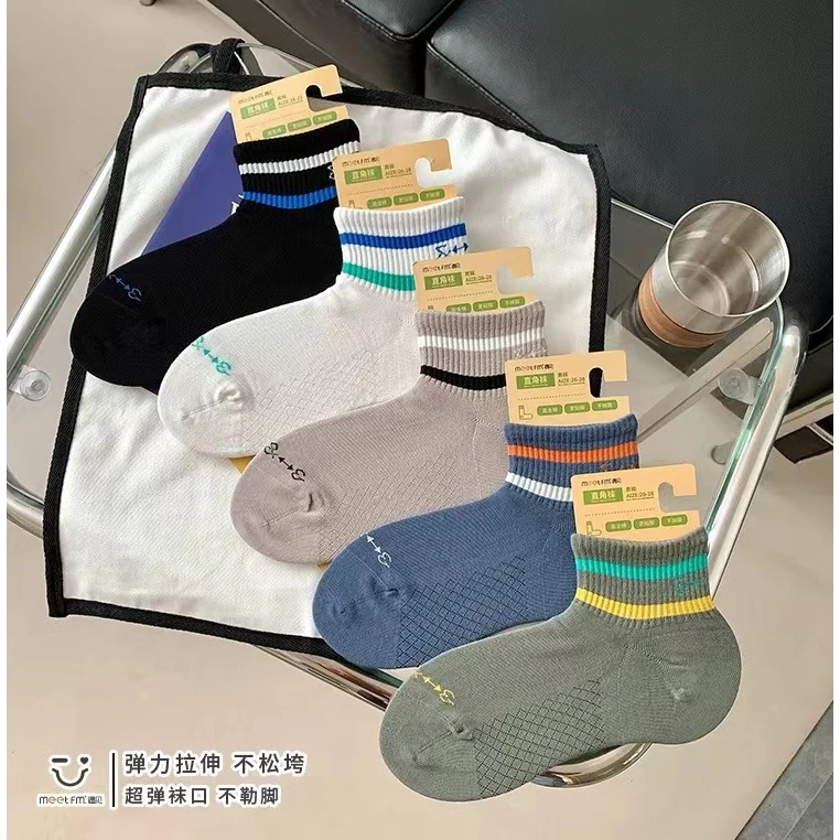 ME2304遇见男袜直角袜短袜