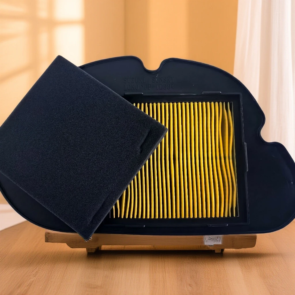 轻骑铃木UY125/UU125T-2/UE125/US125空气滤芯过滤器空气格原厂