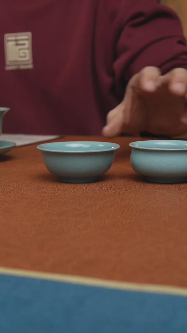 【闪购商品】杯汝州原产地原矿釉仿古两支杯子