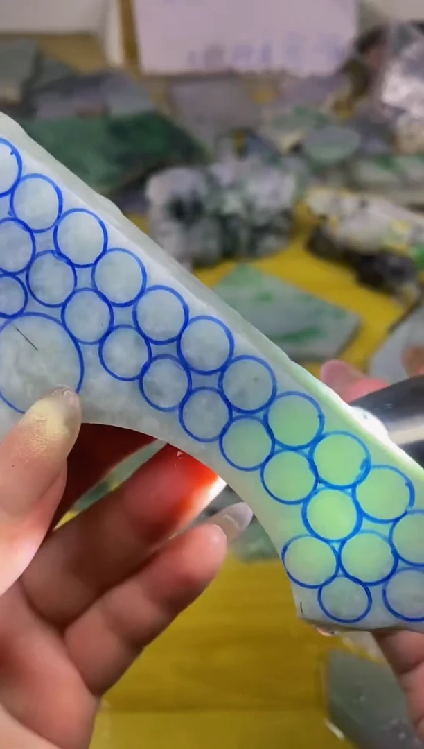 散珠翡翠天然缅甸翡翠A货364