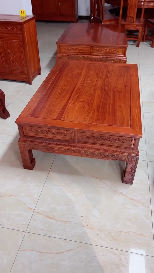 花梨木类置物架K****1刺猬紫檀平几