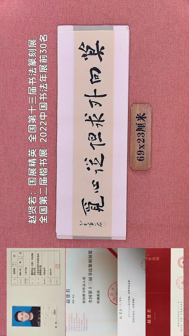 书法325         赵老师书法作品