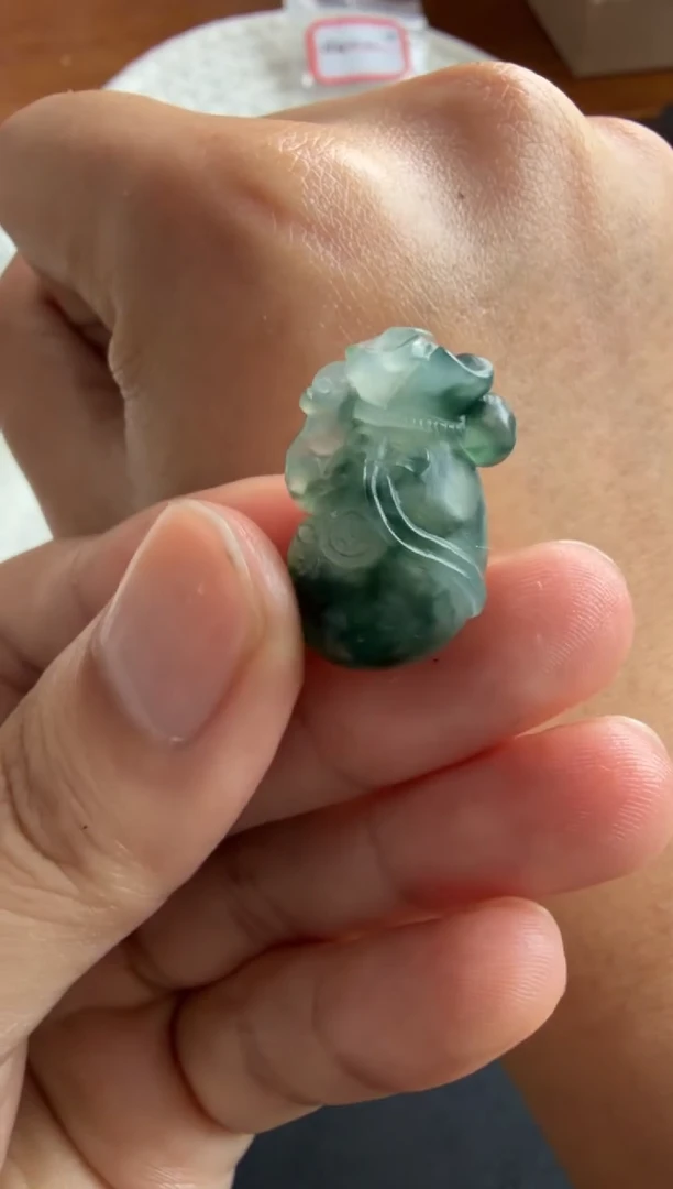 未镶嵌定制翡翠钱袋