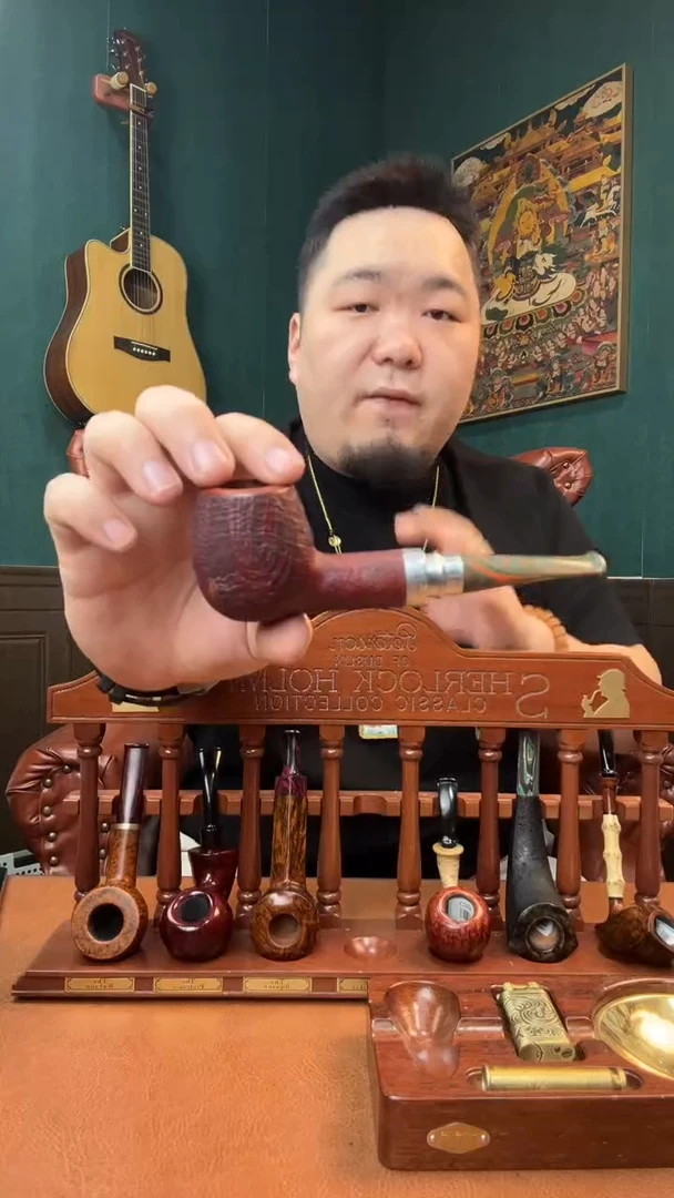 石楠木木雕款意大利进口石楠木烟斗