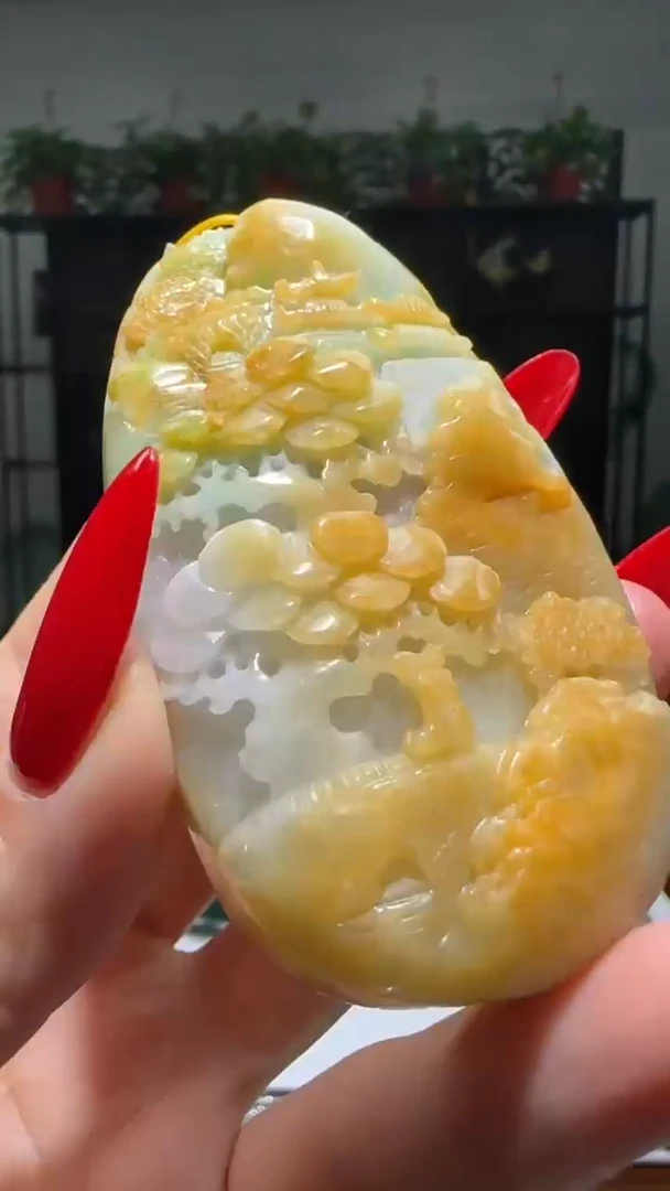 【闪购商品】翡翠颈饰未镶嵌天然翡翠A货吊坠