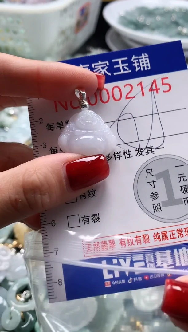 翡翠未镶嵌吊坠(不含链)2145