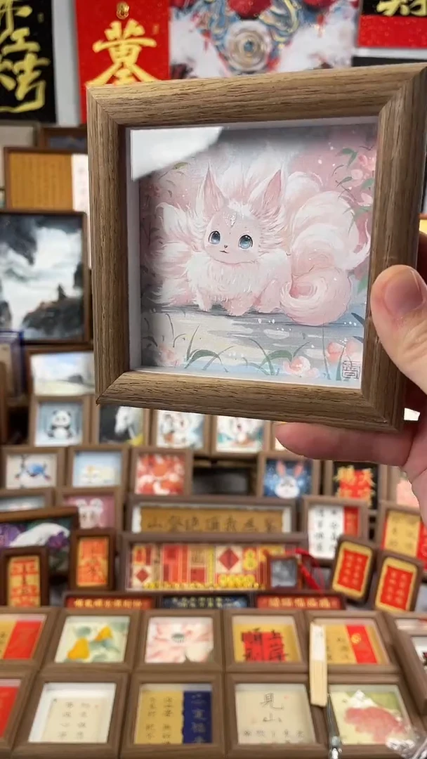 国画纯手绘书法绘画作品
