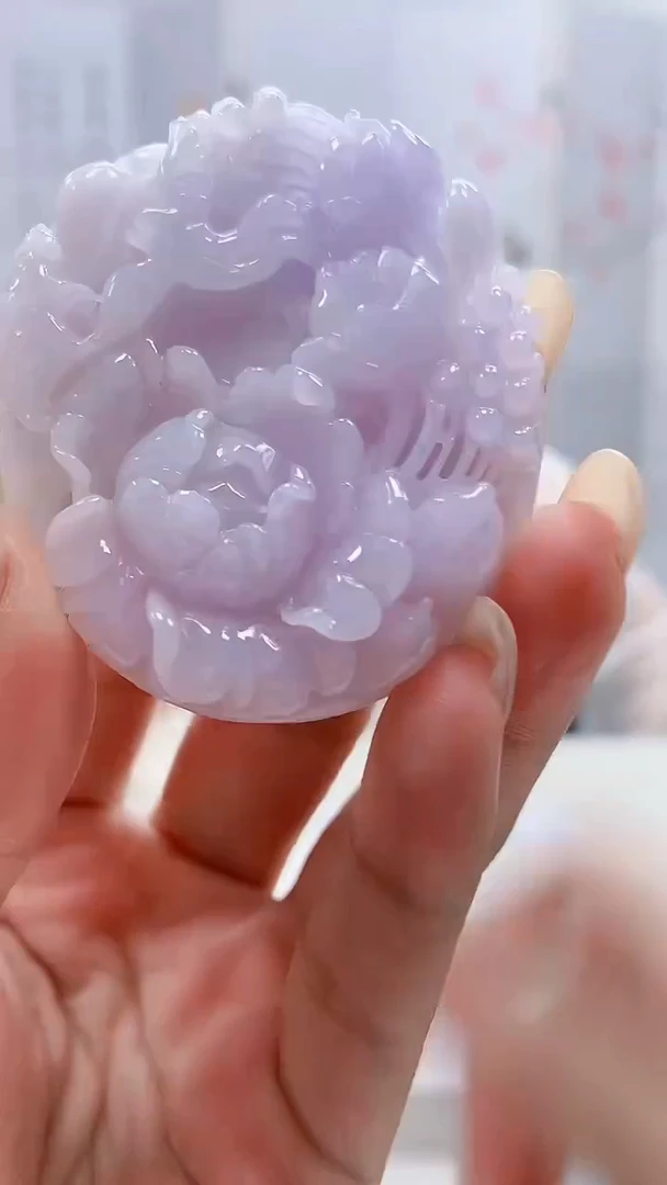 未镶嵌定制翡翠4852lr-毛货挂件33