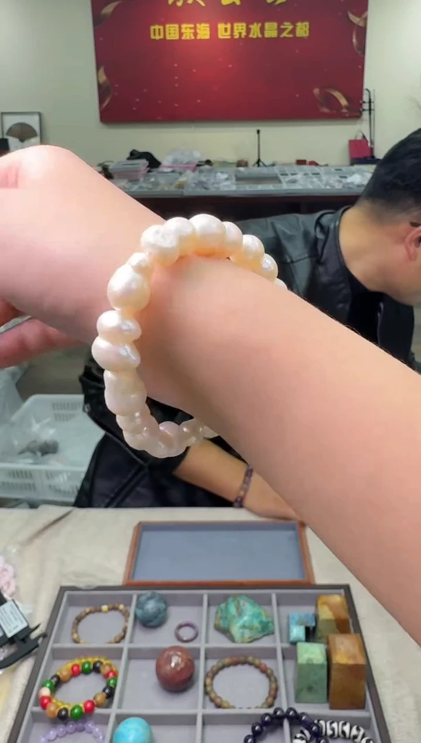 【闪购商品】淡水珍珠手链未镶嵌多样性发一件 651