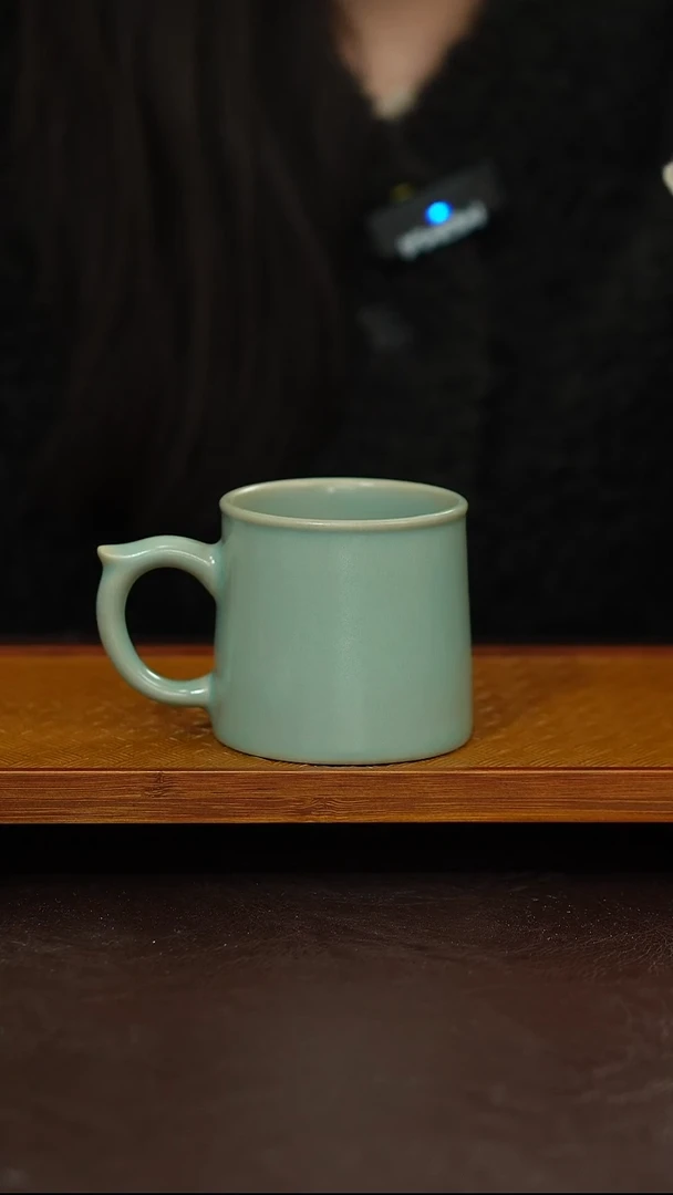 摆件陶原矿原釉汝宋汝瓷