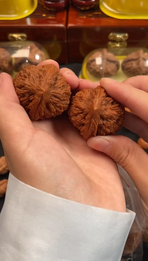 把件文玩核桃大蒜头37尺S437