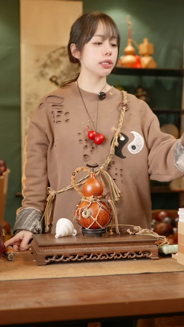 94号精品天然大漆酒葫芦一物一拍~