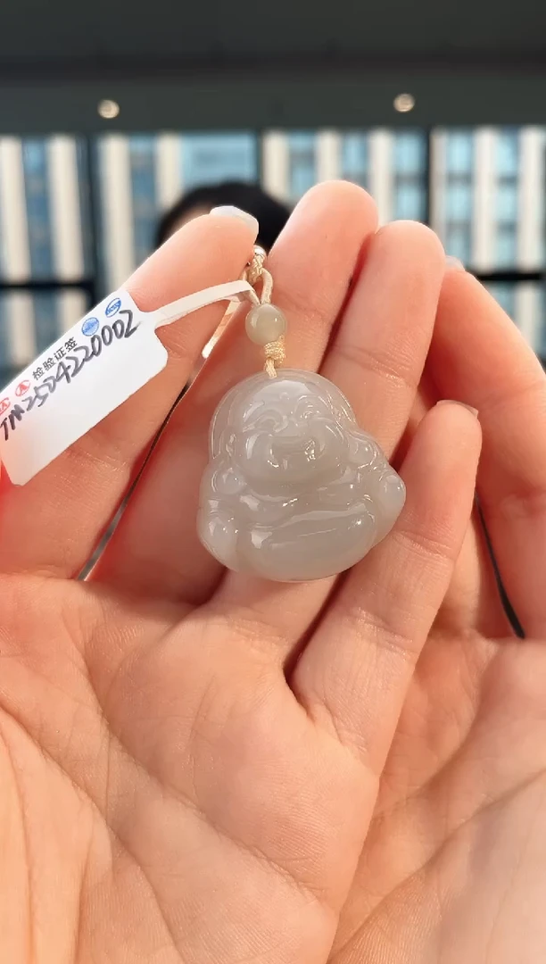 和田玉未镶嵌颈饰佛公 无 带包容