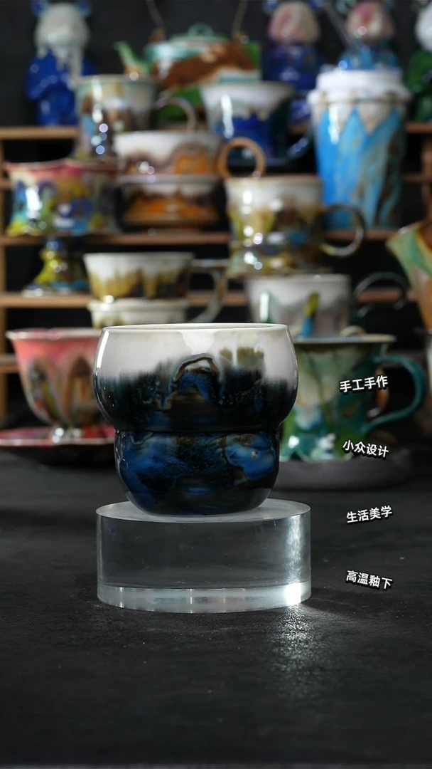 设计师款景德镇森涩手创陶瓷（食品级）002