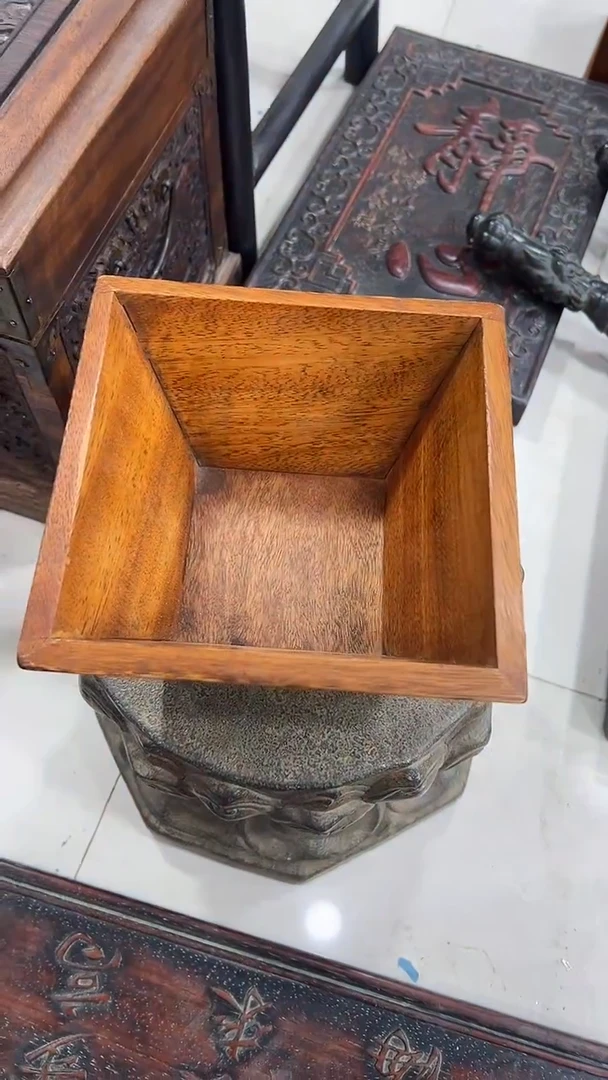 木沐头淘摆件木雕件