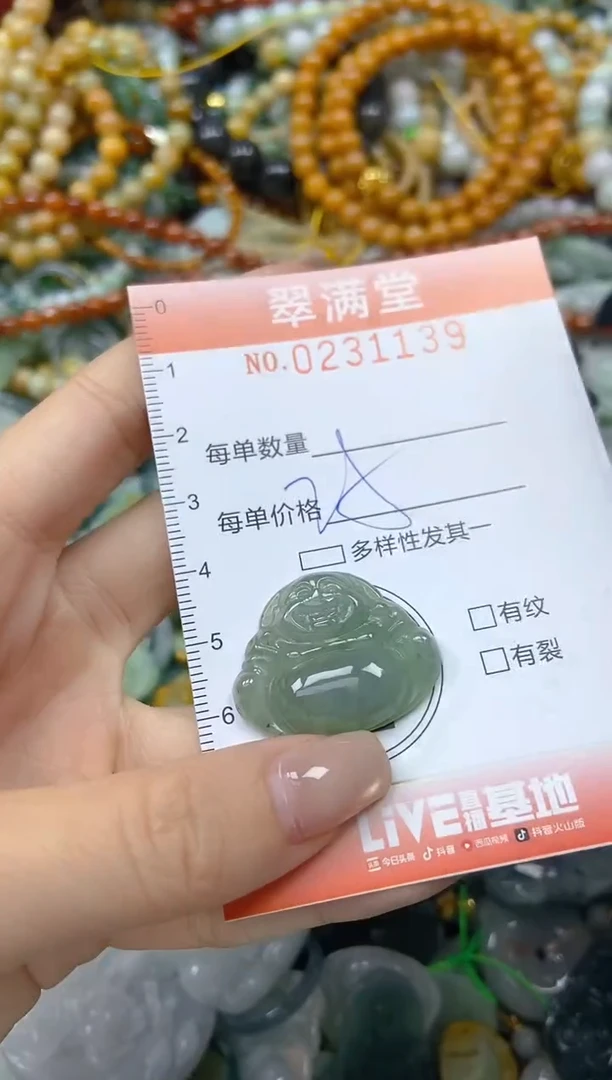 颈饰未镶嵌翡翠闪购0231139