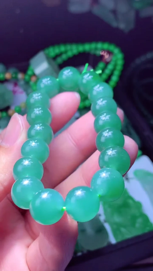 未镶嵌定制翡翠余*#翡翠毛货定制