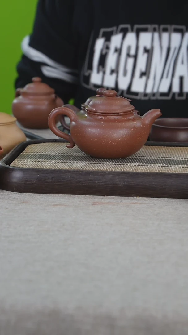 【闪购商品】紫砂茶壶红降坡莲子（微瑕不退不换）