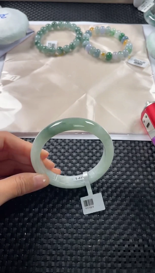 未镶嵌手镯翡翠基地发货H 9479 57+