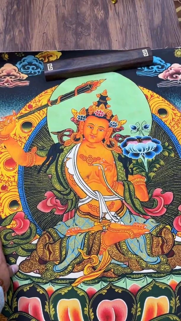 卷轴画老三的唐卡tk16